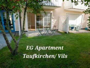 Garten und Terasse, Apartment-Aussene